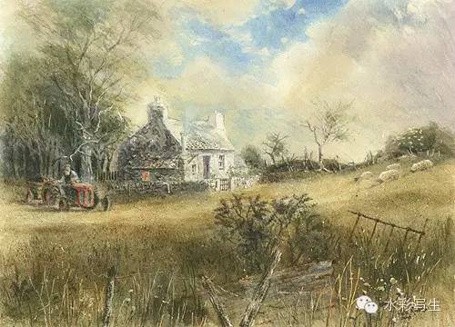 英國藝術家基思·安德魯 Keith Andrew 水彩